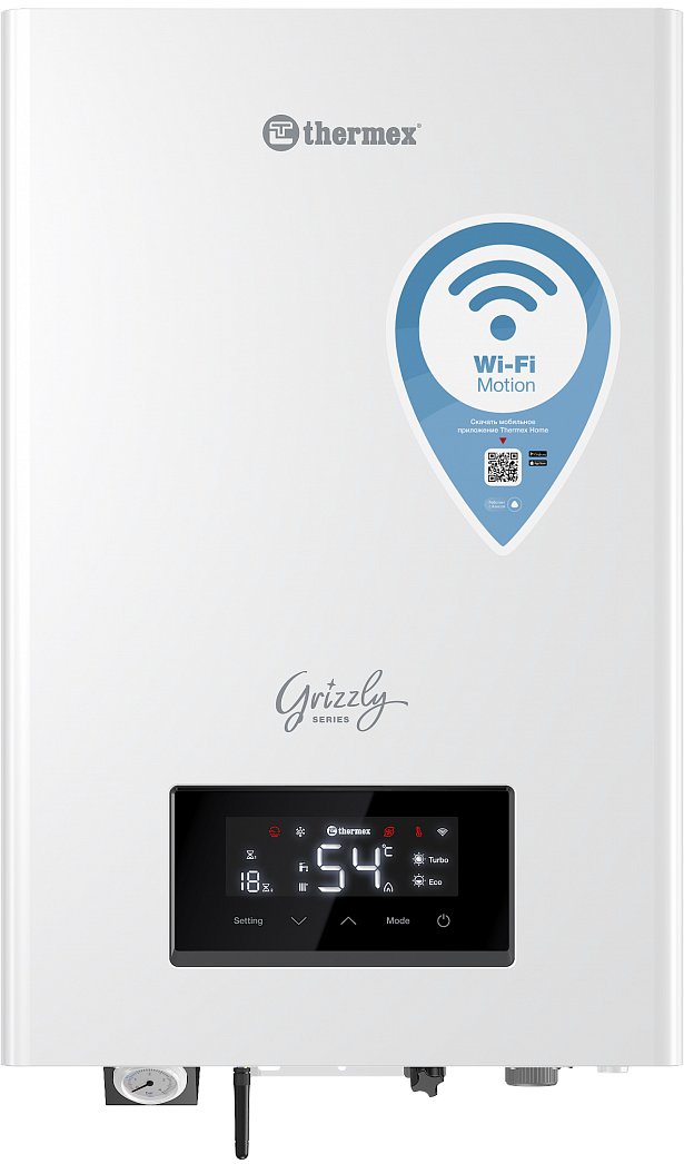 

Отопительный котел Thermex Grizzly 5-12 Wi-Fi