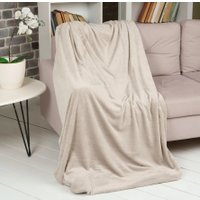 Плед Casa Conforte Nonna Inspiration 200x220 6154605 (бежевый)