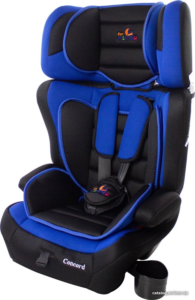 Детское автокресло ForKiddy Concord (синий/черный)