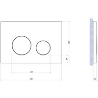 Унитаз подвесной AM.PM X-Joy C851701SC + Cersanit Vector S-IN-MZ-VECTOR + Twins 63534 в Барановичах
