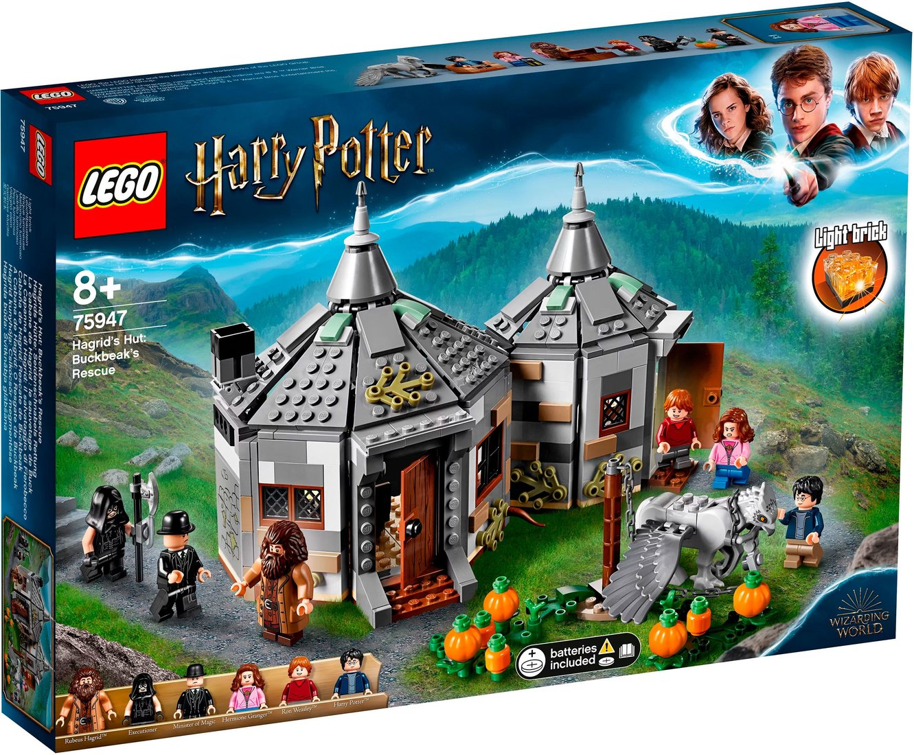 

Конструктор LEGO Harry Potter 75947 Хижина Хагрида: спасение Клювокрыла