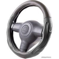Оплетка на руль Autoprofi AP-1946 BK/BK (M) (черный)