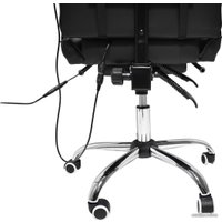 Игровое (геймерское) кресло Calviano Avanti Ultimato (черный, с подножкой)