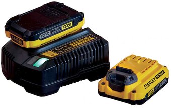 Аккумулятор с зарядным устройством Stanley SFMCB12D2 (18В/2x2 Ah + 18В)