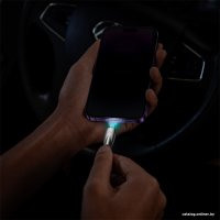 Кабель Baseus Glimmer Series USB Type-C - Lightning (2 м, черный)