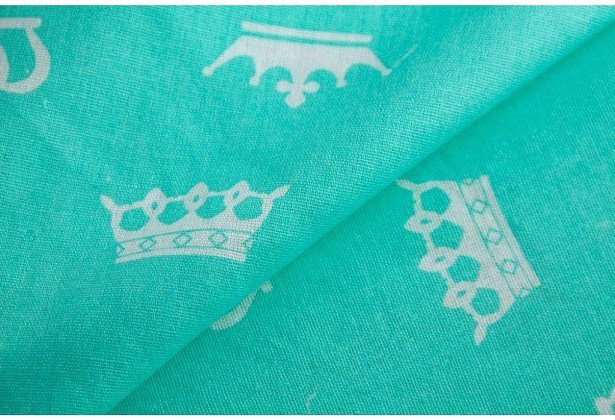 

Постельное белье Roxy Kids Короны на мятном RPP-N005 35x165
