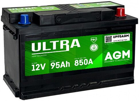 Автомобильный аккумулятор Ultra PRO AGM R+ (95 А·ч)