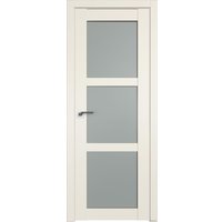 Межкомнатная дверь ProfilDoors 2.13U L 40x200 (магнолия сатинат, стекло матовое)