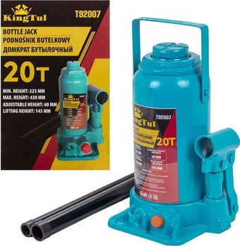 Бутылочный домкрат KingTul KT-T92007 20т