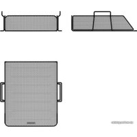 Лоток для бумаг Erich Krause Compass Classic метал. 22517 (черный)