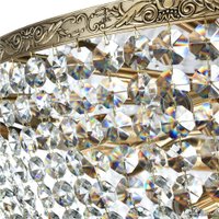 Подвесная люстра Maytoni Diamant Crystal Palace DIA890-CL-18-G