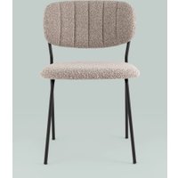 Стул Stool Group Кэрол без подлокотников FDC9003 DC2635-4A grey (букле серый/черные ножки)