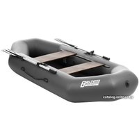 Гребная лодка Тонар Бриз 260 (серый)