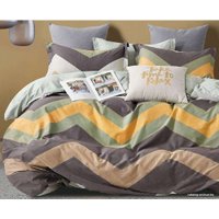 Семейный комплект постельного белья Cleo Сатин Семейный SK-41/0081