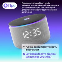 Умная колонка Яндекс Станция Мини 3 Про (серый)