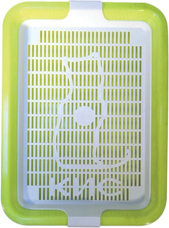 Туалет-лоток ZooExpress Кис 11050 (малый, цвет в ассортименте)