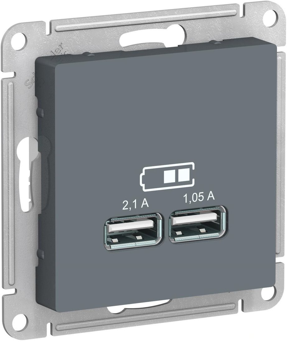 

Розетка USB Schneider Electric AtlasDesign ATN000733