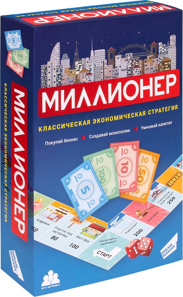 

Настольная игра Dream Makers Миллионер