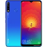 Телефон Tecno Spark 4 (синий)