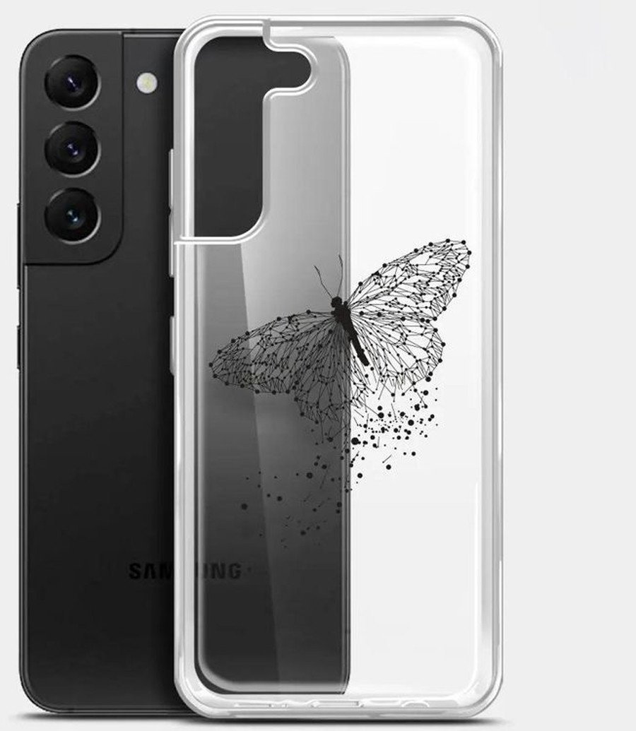 

Чехол для телефона BoraSCO ArtWorks для Samsung Galaxy S22+ 51477 (прозрачный/рисунок)