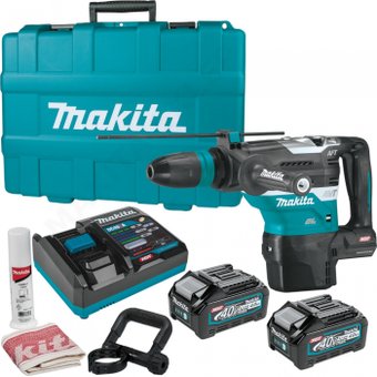 Перфоратор Makita HR005GM202 (с 2-мя АКБ, кейс)
