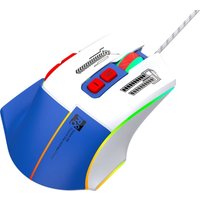 Игровая мышь R8 1639 (белый/синий)