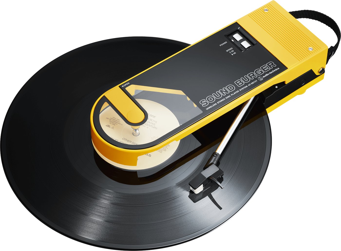 

Виниловый проигрыватель Audio-Technica Sound Burger AT-SB727 (желтый)