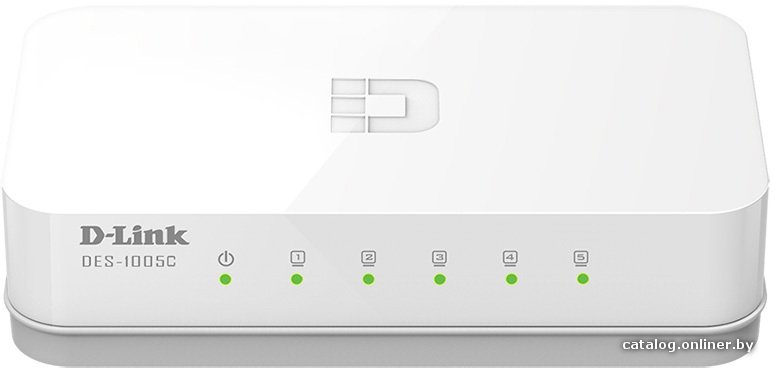 Неуправляемый коммутатор D-Link DES-1005C/B1A