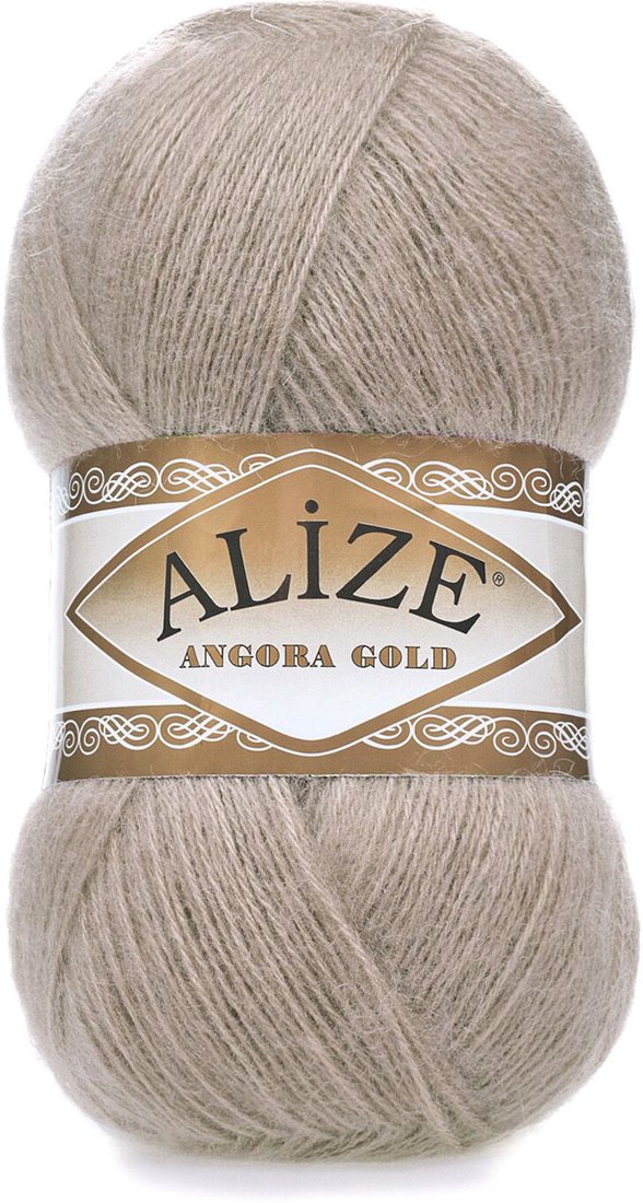 Пряжа для вязания Alize Angora gold 541 (550 м, норка)