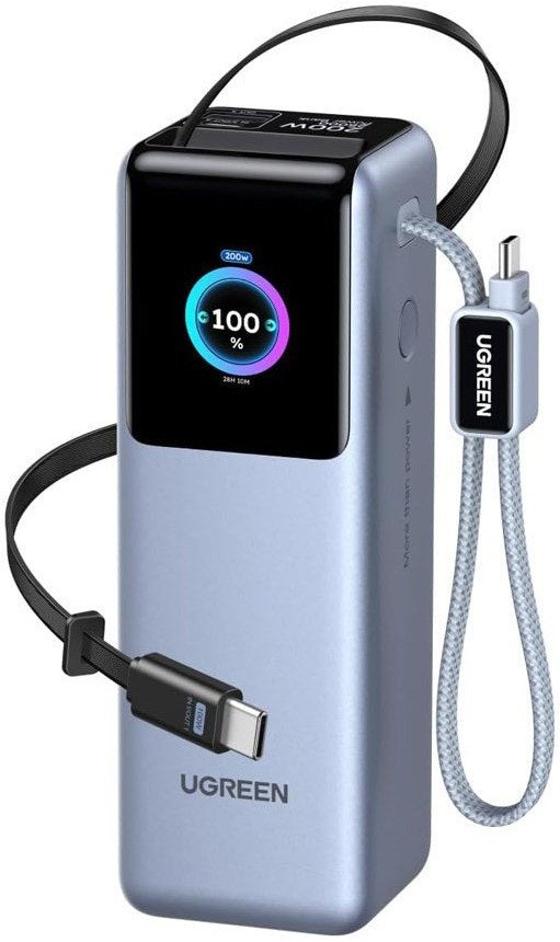 Внешний аккумулятор Ugreen Nexode 200W PB728 75702B 25000mAh (серый)