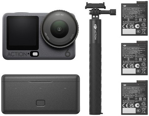 Экшен-камера DJI Osmo Action 6 Adventure Combo