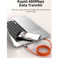 Кабель Cabletime CU08H CT-CM240-MZB1 (1 м, черный) в Гомеле