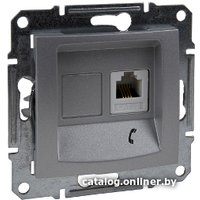 Розетка телефонная Schneider Electric Sedna SDN4101160