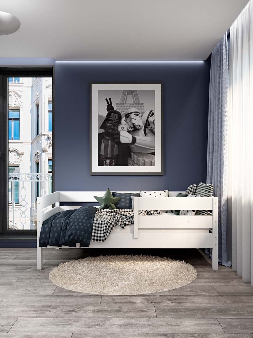 

Кровать-тахта EcoWood Атланта 80x160 ECO.001.00050.80-160.W