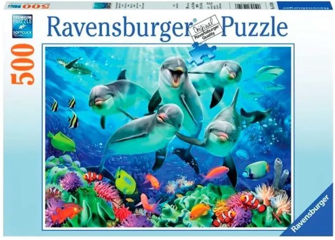 

Пазл Ravensburger Дельфины 14710 (500 эл)