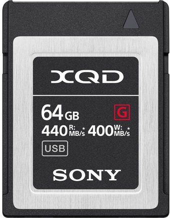 Карта памяти Sony XQD G QD-G64F/J 64GB