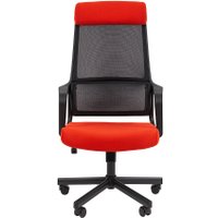 Офисное кресло CHAIRMAN 590 (черный/красный)