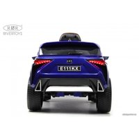 Электромобиль RiverToys Lexus E111KX (синий глянец)