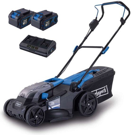 

Газонокосилка Scheppach BC-MP430-X (с 2-мя АКБ)