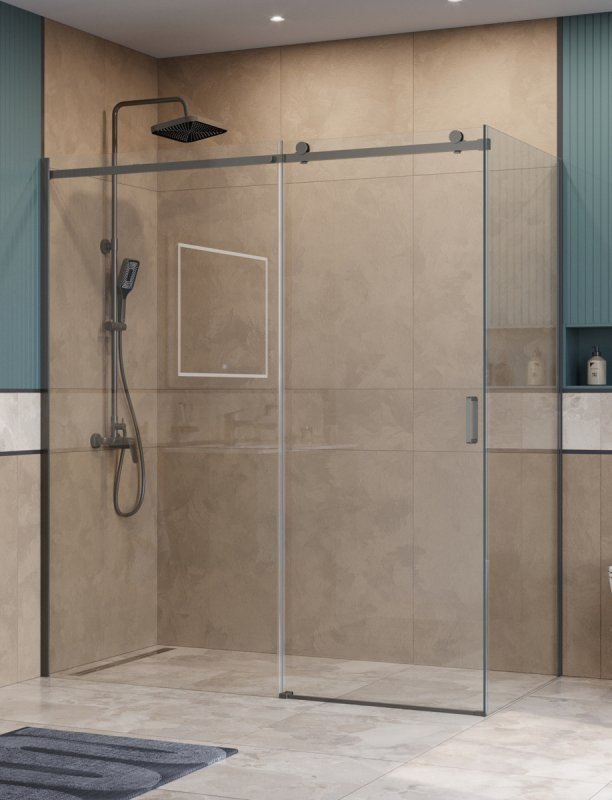 Душевой уголок BelBagno SOFT_CLOSE-2-AH-1-100/90-C-GM