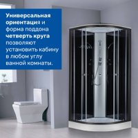Душевая кабина Saniteco SN-180B 80x80