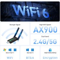 Wi-Fi/Bluetooth адаптер USBTOP USB3.0 Wi-Fi6 + Bluetooth 5.4 559436