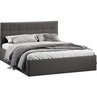 Кровать Трия Джоли Тип 1 универсальный 140x200 (велюр Графит)