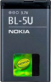 

Аккумулятор для телефона Копия Nokia BL-5U