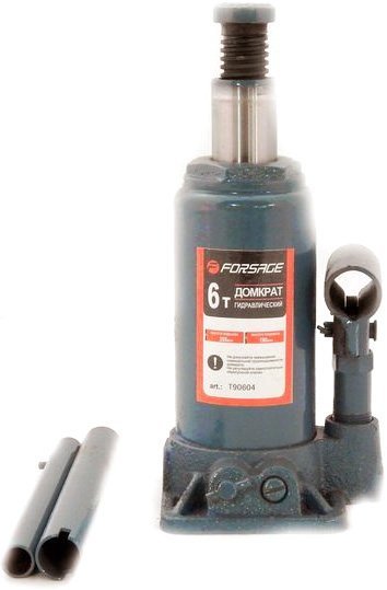 

Бутылочный домкрат FORSAGE T90604 6т.