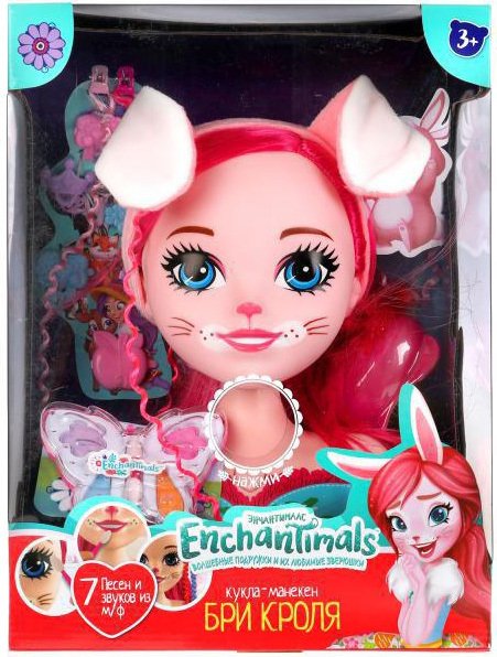

Игрушечный манекен стилиста Карапуз Бри Кроля Энчантималс ENCH-STYLE-BUNNY
