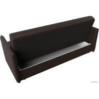 Диван Лига диванов Лига-018 117887 (экокожа коричневый)