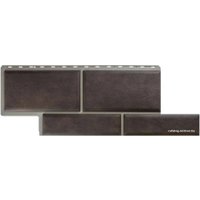 Панель фасадная Альта-Профиль Камень Флорентийский 1260х450 мм 00000007430 (коричневый)