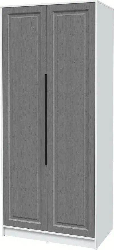 

Шкаф распашной Интерлиния Концепт КТ-Ш2 Деко (белый платинум/дуб серый)