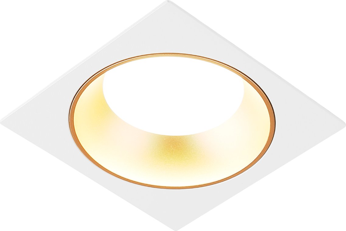 Точечный светильник Ambrella light TN52338 SWH/SGD (белый песок/золото песок)